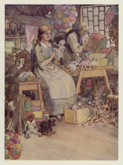 Caleb Plummer and His Blind Daughter by Hugh Thomson